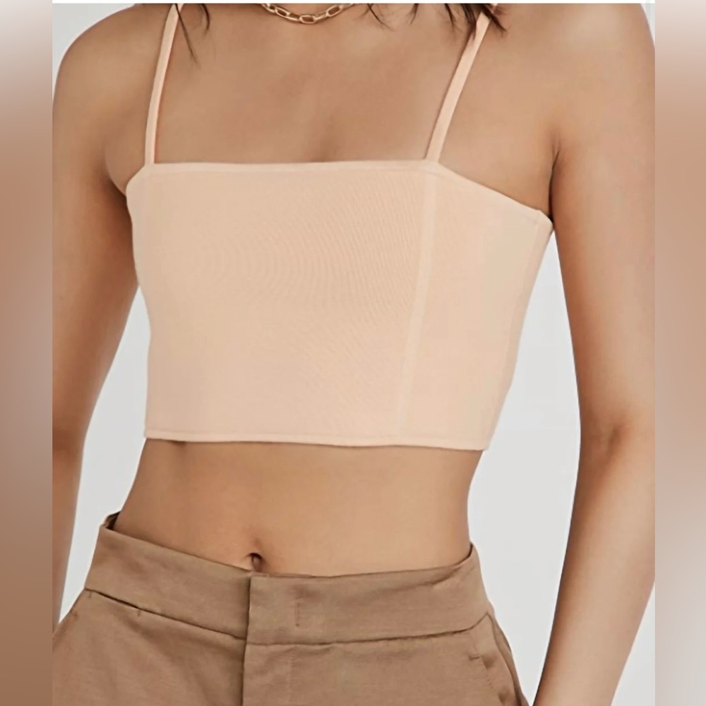 A.L.C. Winnie Bra Top in Apricot, M